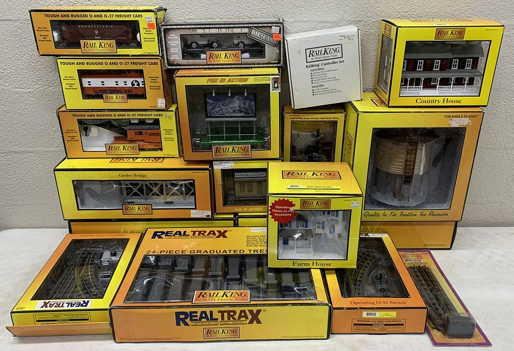 Lot 368: Rail King Model Train Assortment