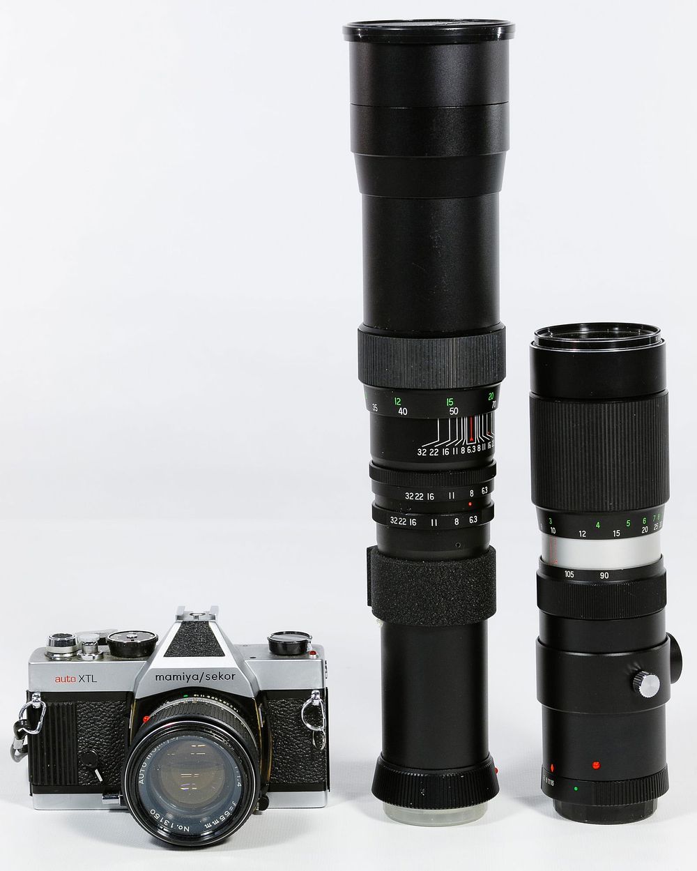 Lot 389: Mamiya / Sekor Auto XTL Camera and Lens Assortment