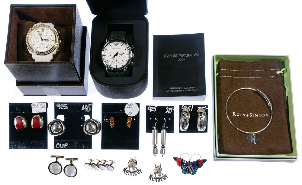 Lot 408: Ross Simons Sterling Silver Jewelry Assortment