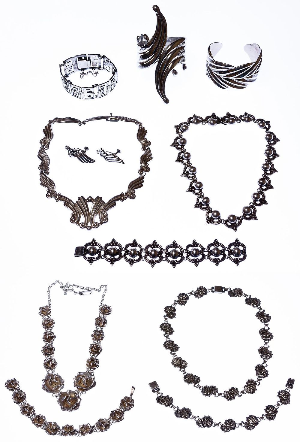 Lot 411: Sterling Silver Jewelry Assortment