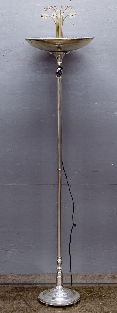 Lot 155: Torchiere Floor Lamp