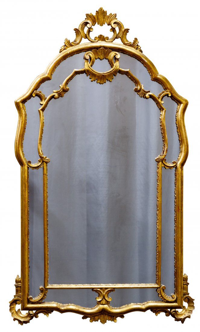 Lot 163: Venetian Gilt Wood Mirror
