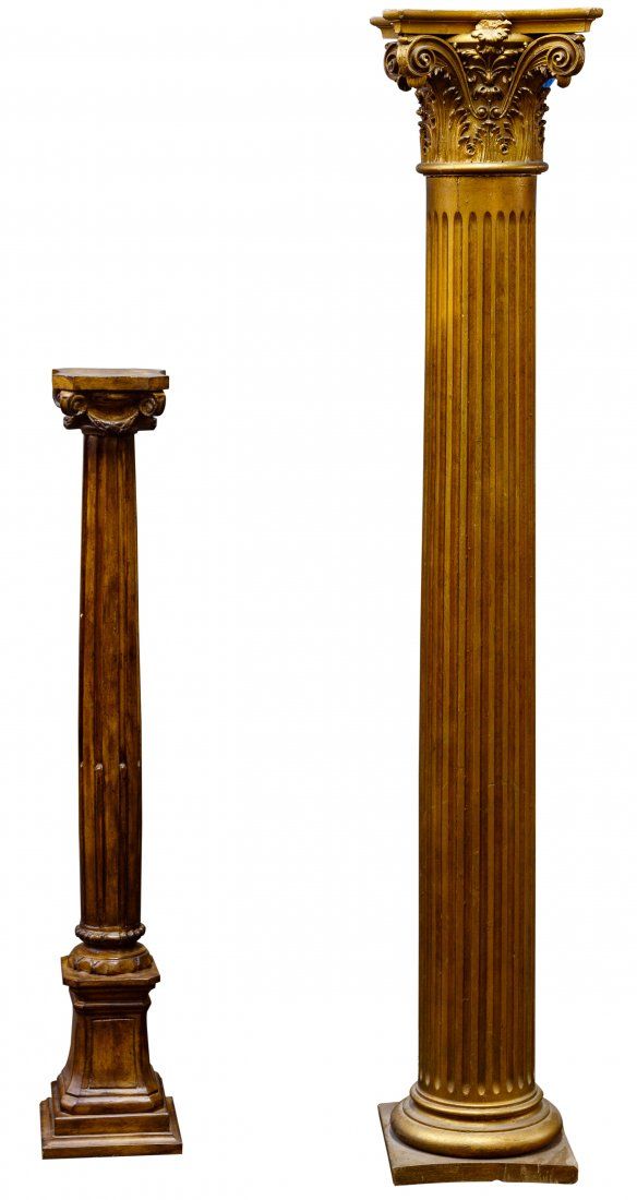 Lot 165: Architectural Column and Pedestal