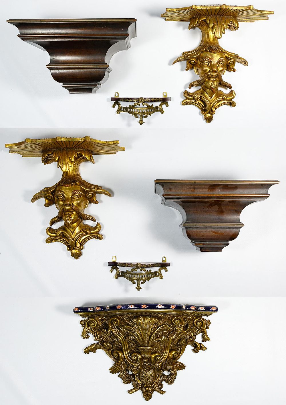 Lot 186: Wall Bracket Assortment