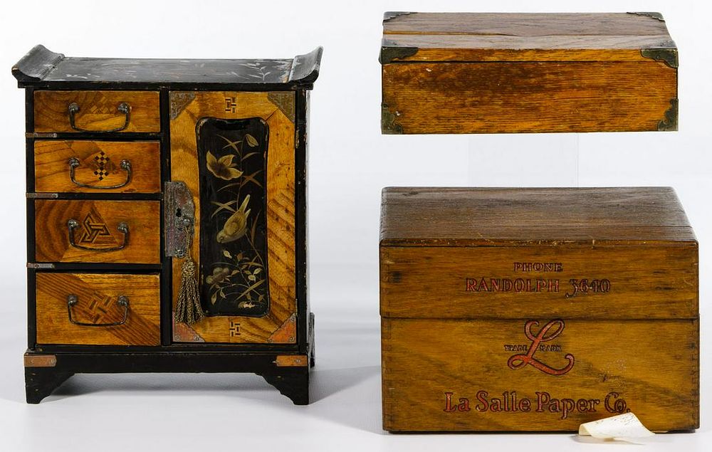 Lot 188: Wood Box Assortment