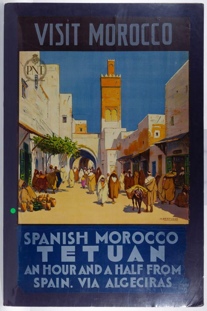 Lot 201: Mariano Bertuchi Nieto (Spanish, 1884-1955) Travel