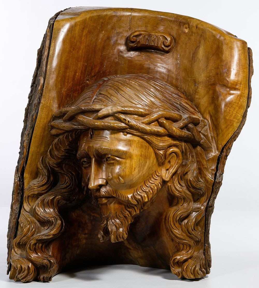 Lot 206: Carved Tree Statue