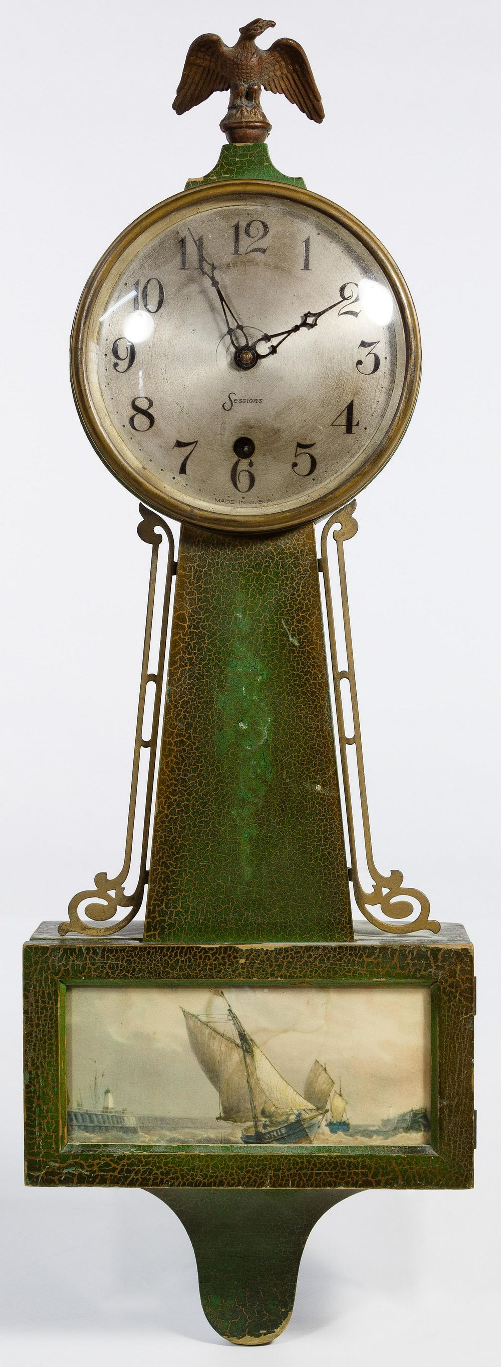 Lot 215: Sessions Banjo Clock