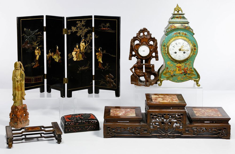 Lot 240: Asian Tabletop Decoration Assortment