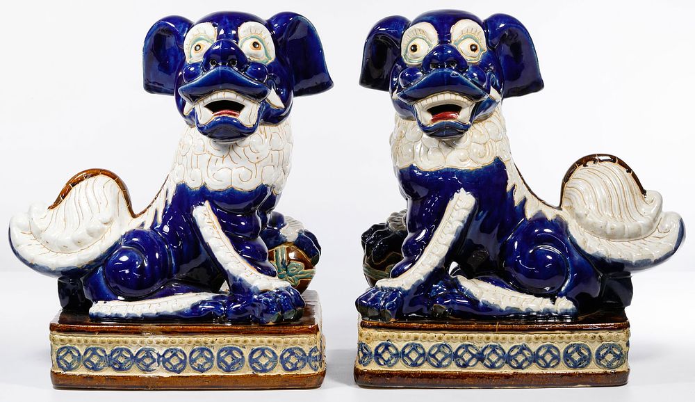 Lot 251: Chinese Foo Dogs