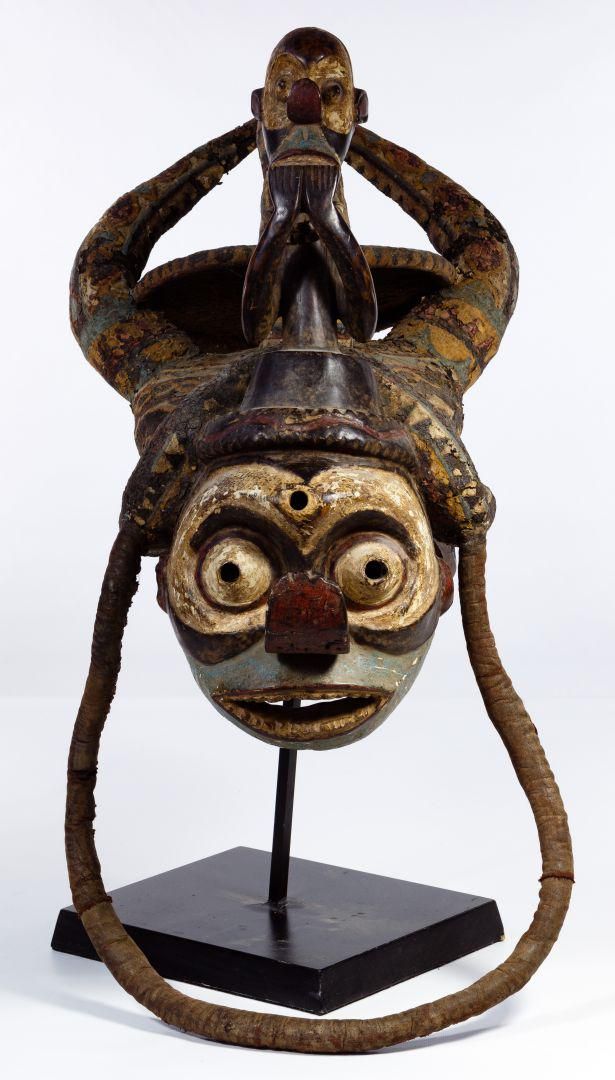 Lot 277: African Helmet Mask