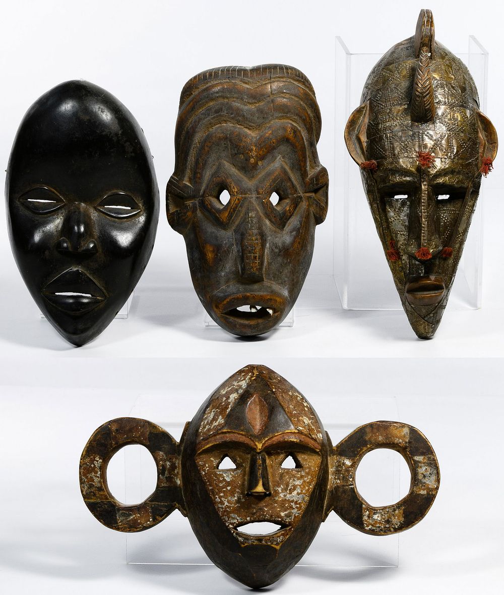 Lot 279: African Mask Assortment