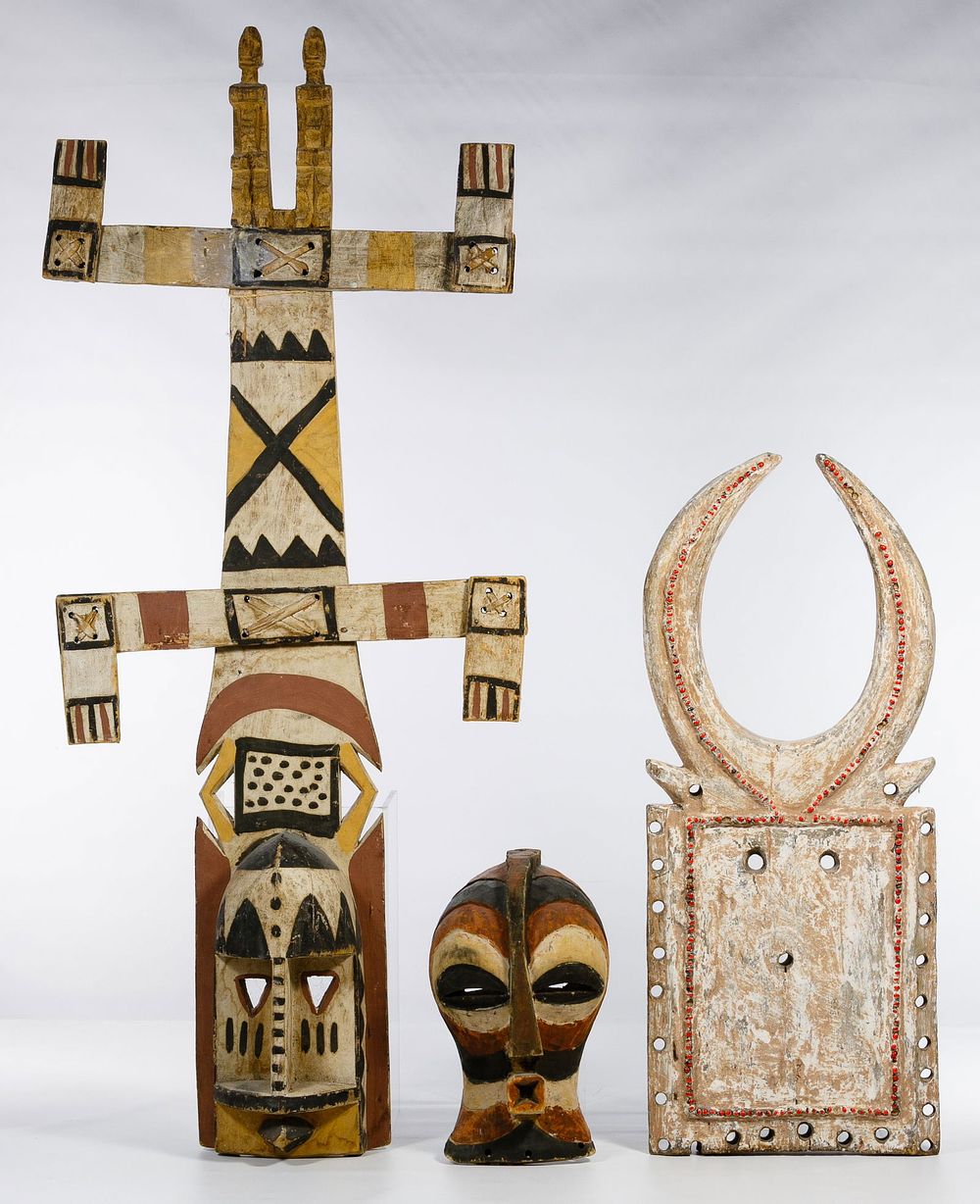 Lot 280: African Mask Assortment