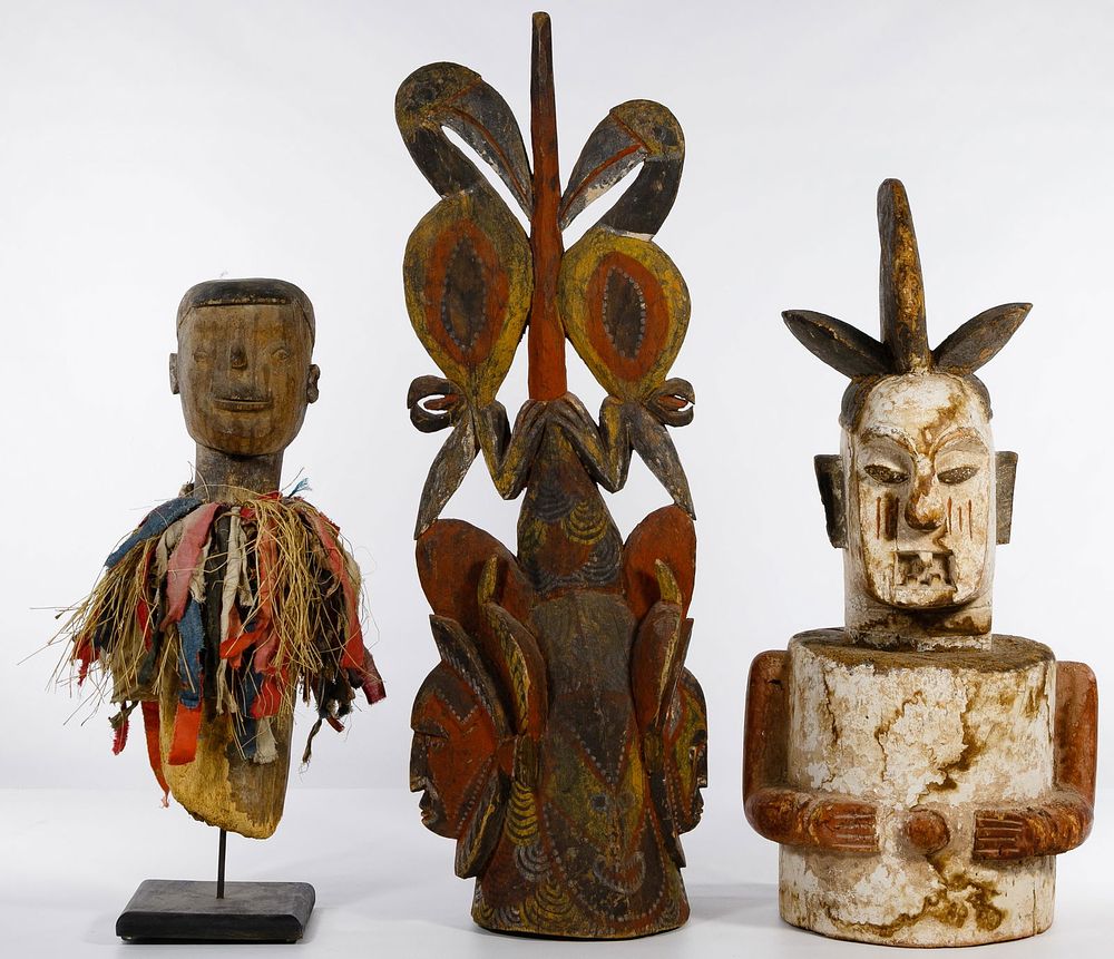 Lot 287: African Wood Carving Assortment