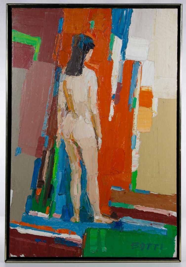 Lot 407: Italo Botti (American, 1923-2003) Oil on Canvas