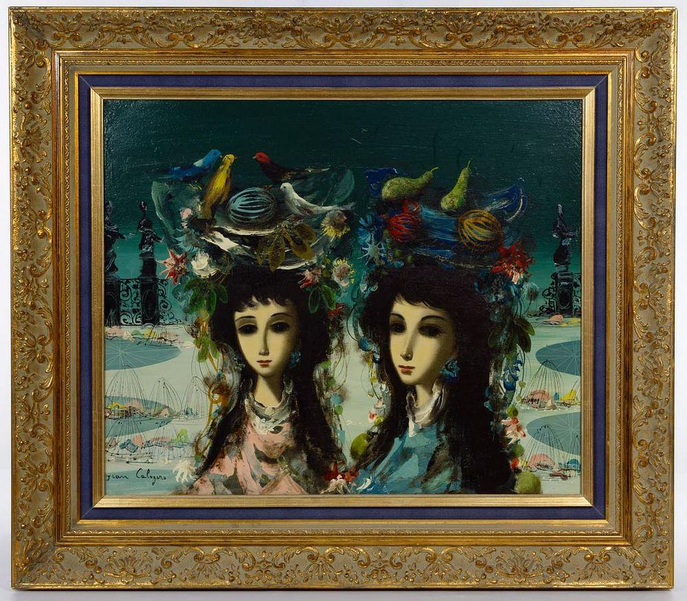 Lot 409: Jean Calogero (Italian / American, 1922-2001) 'Regards'