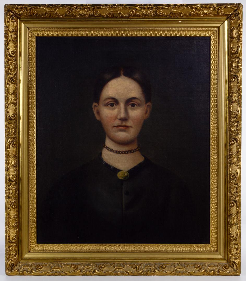 Lot 418: Unknown Artist (American, 19th Century) Oil on Canvas