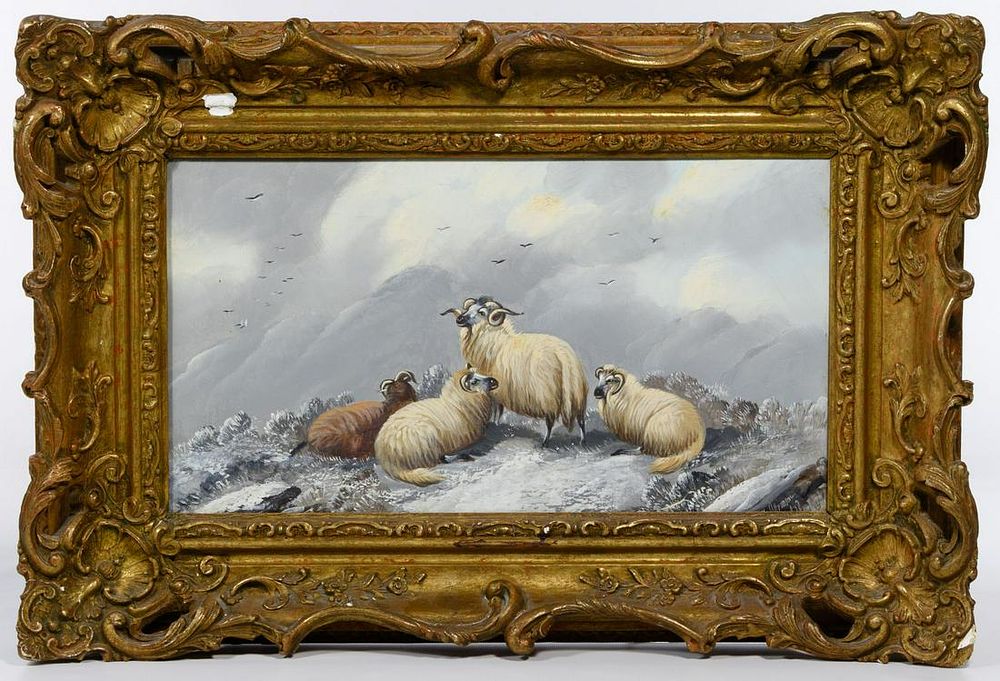 Lot 425: G. Jarman (British, 19th Century) Oil on Canvas