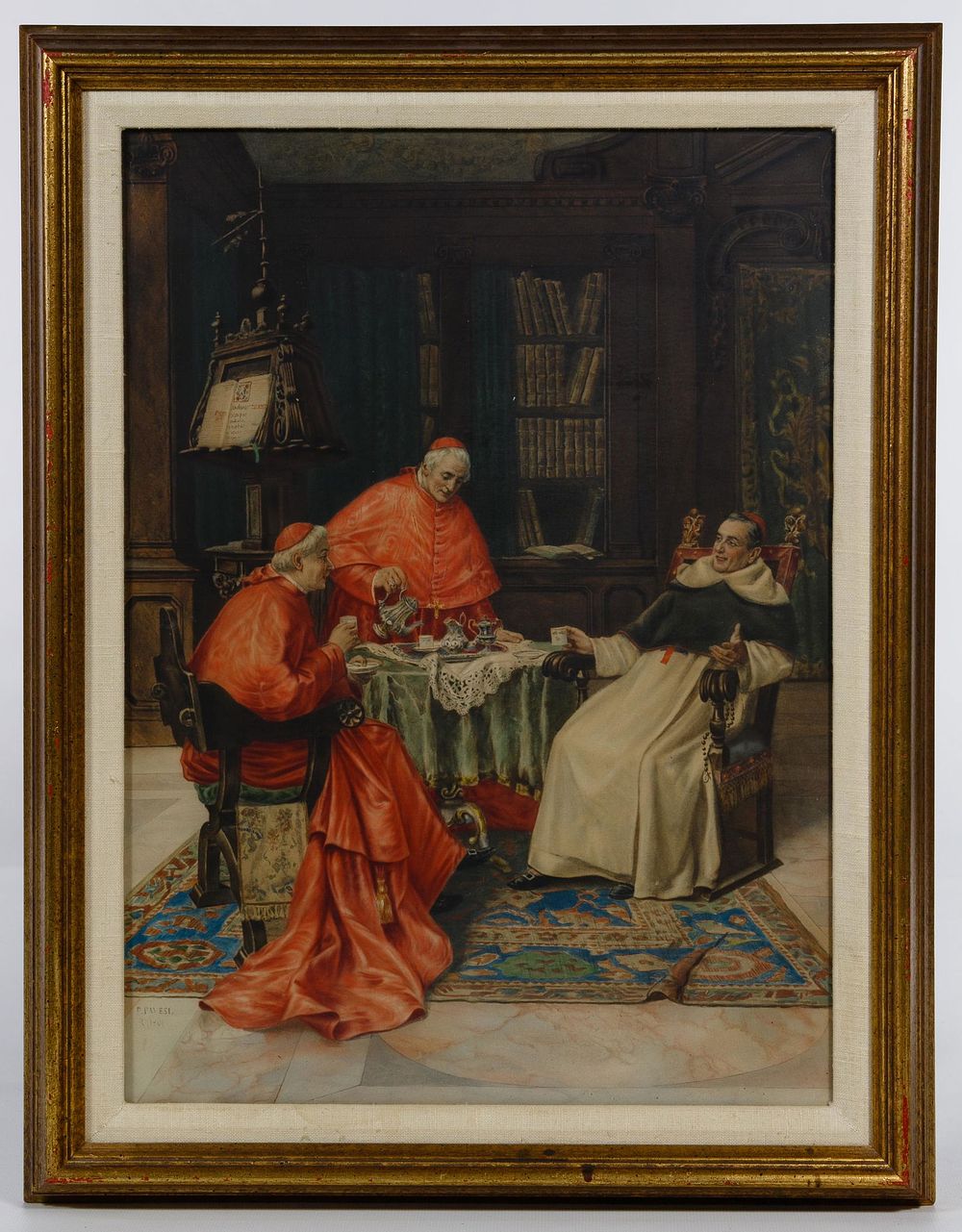 Lot 432: Pietro Pavesi (Italian, 1844-1907) Watercolor