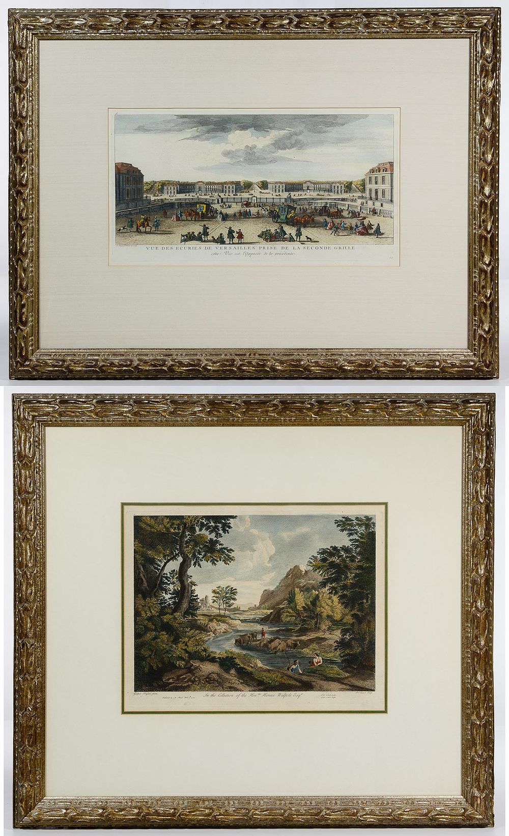 Lot 461: Hand-Colored Etchings