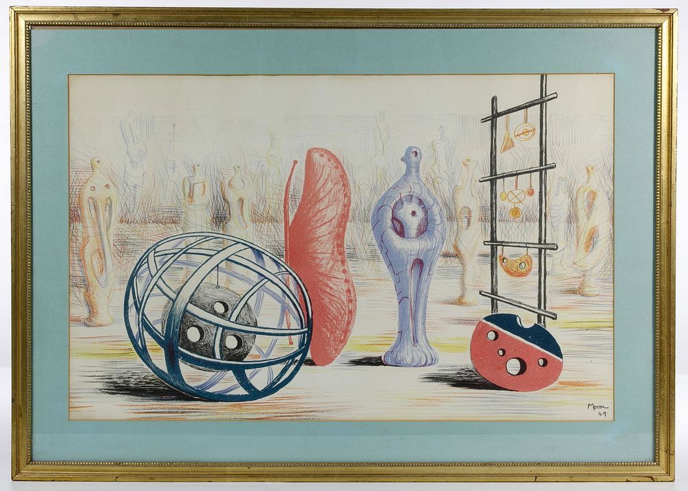 Lot 462: Henry Moore (English, 1898-1986) 'Sculptural Objects'