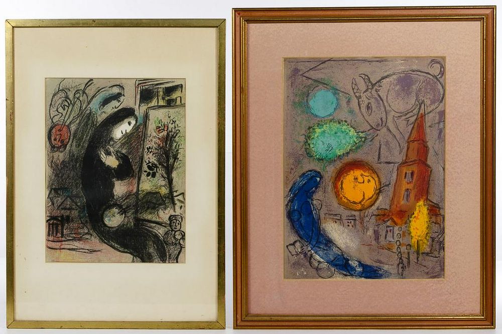 Lot 467: Marc Chagall (Russian / French, 1887-1985) Lithographs