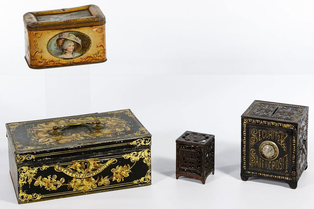 Lot 155: Metal Box Assortment