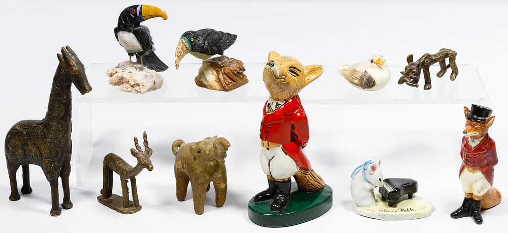 Lot 185: Animal Figurine Assortment