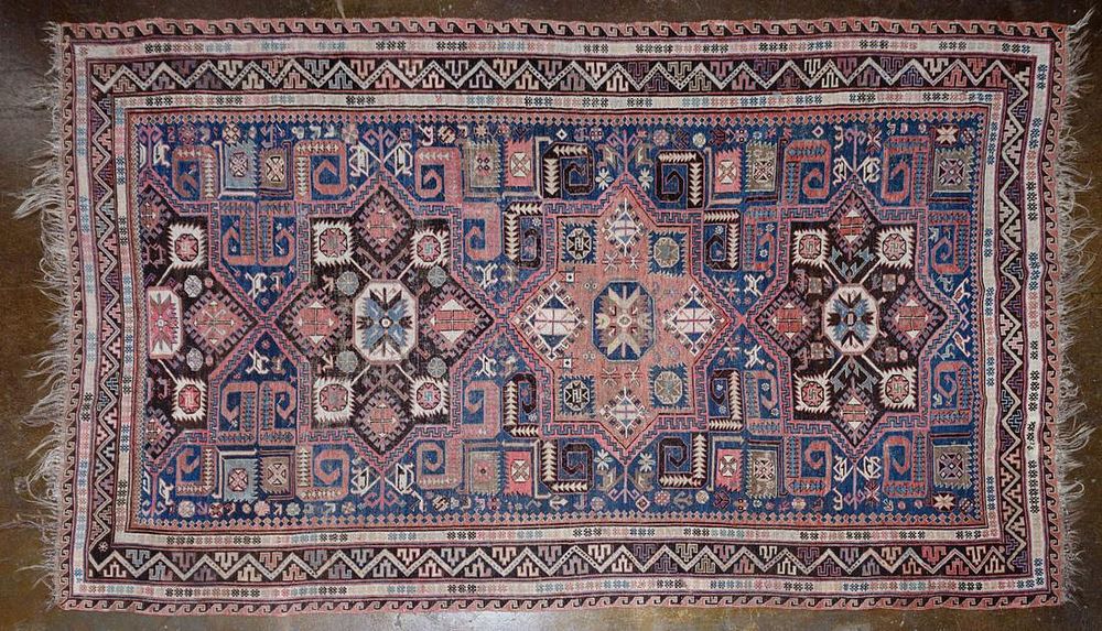 Lot 197: Tribal Flatweave Wool Rug