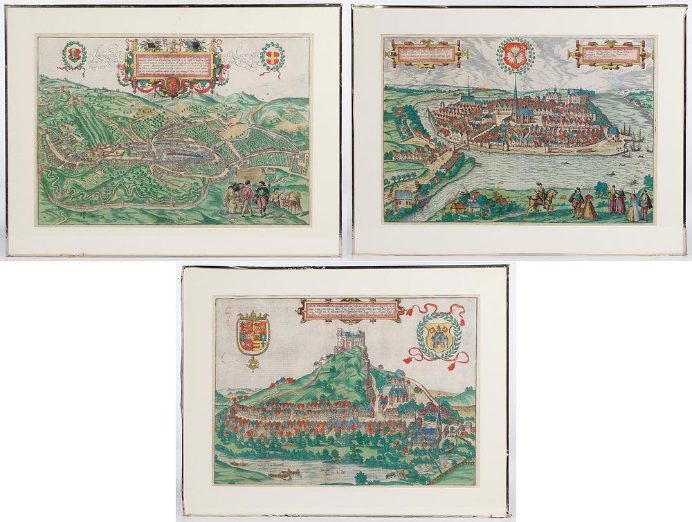 Lot 217: 16th Century Cities of the World Print Assortment
