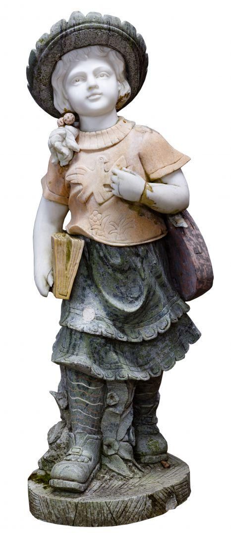 Lot 233: Chinese Export Stone Statue