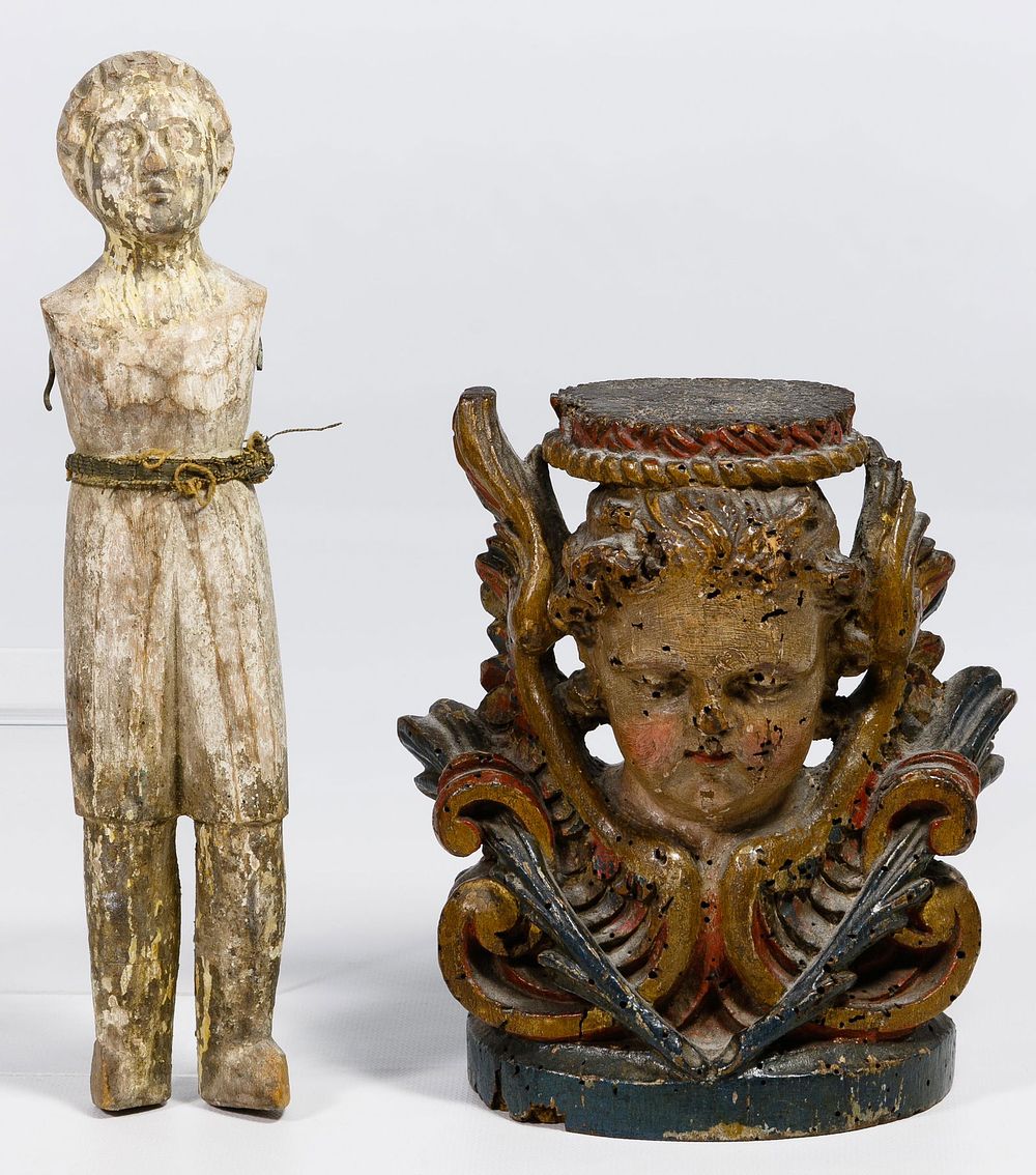 Lot 240: Wood Carvings