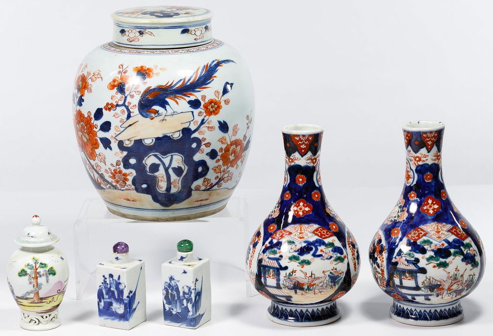 Lot 256: Asian Porcelain Jar Assortment