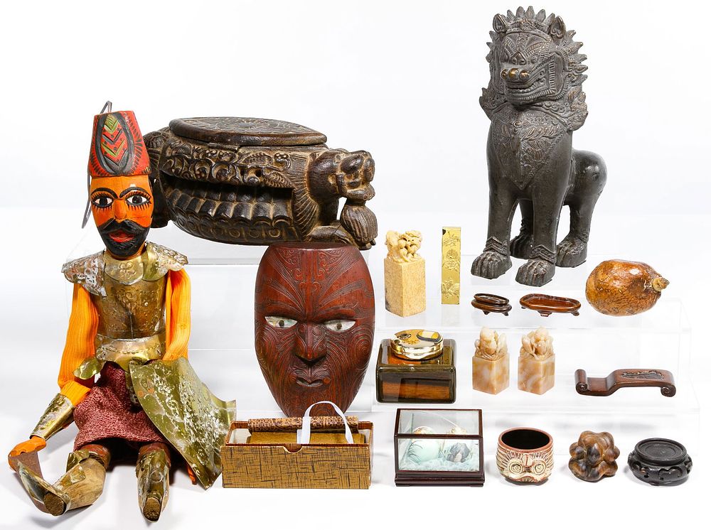 Lot 258: Asian Decorative Object Assortment