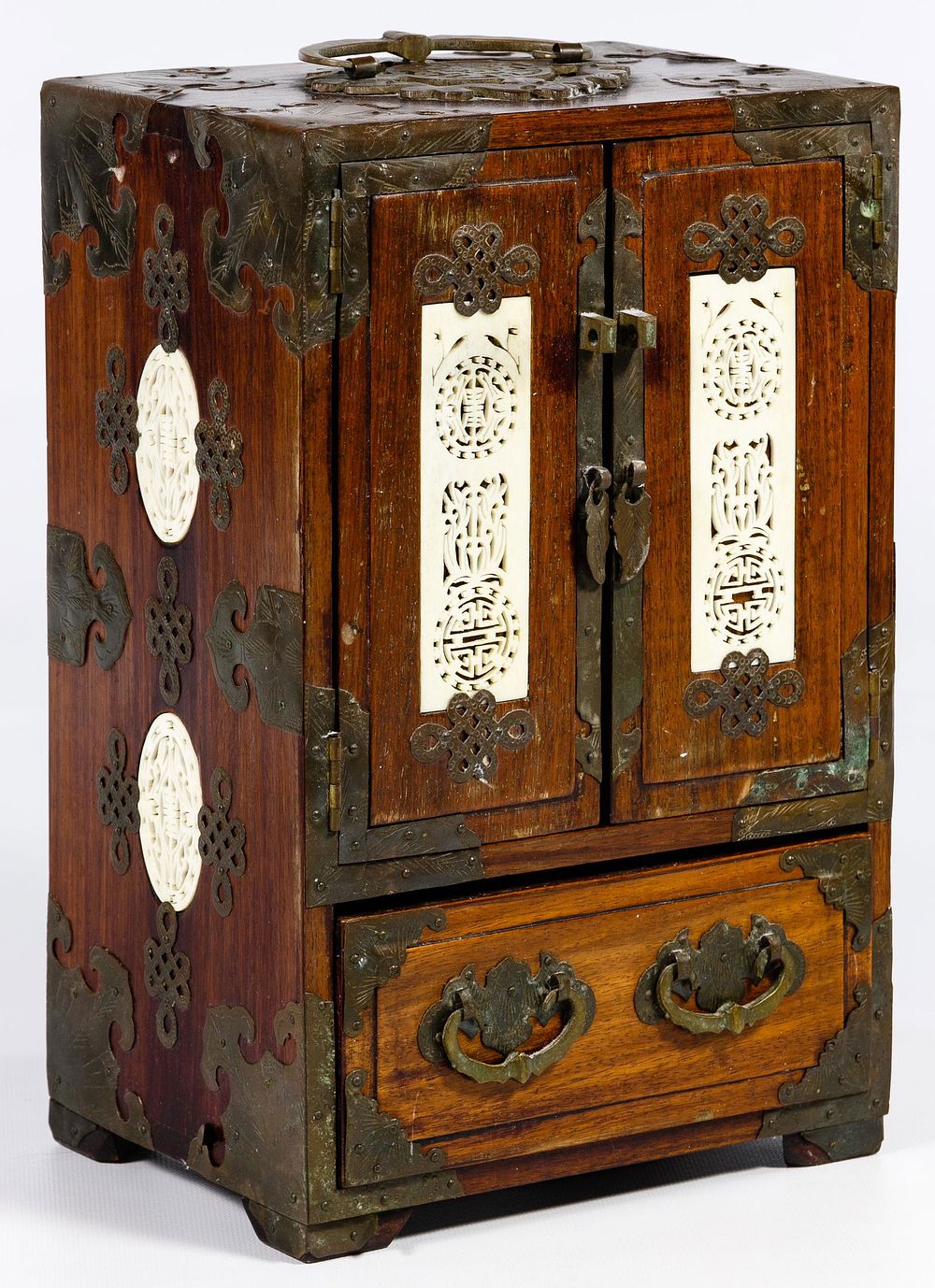 Lot 272: Chinese Jewelry Armoire