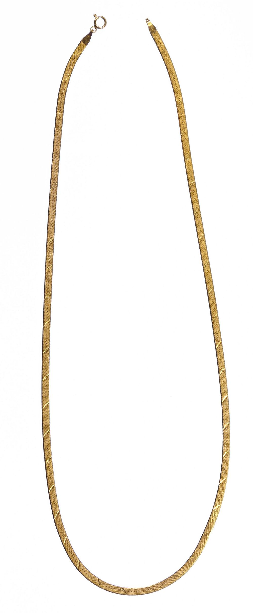 Lot 307: 18k Gold Necklace