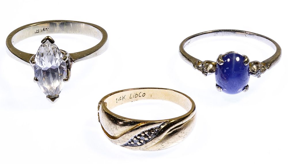 Lot 356: 14k Gold Jewelry Assortment
