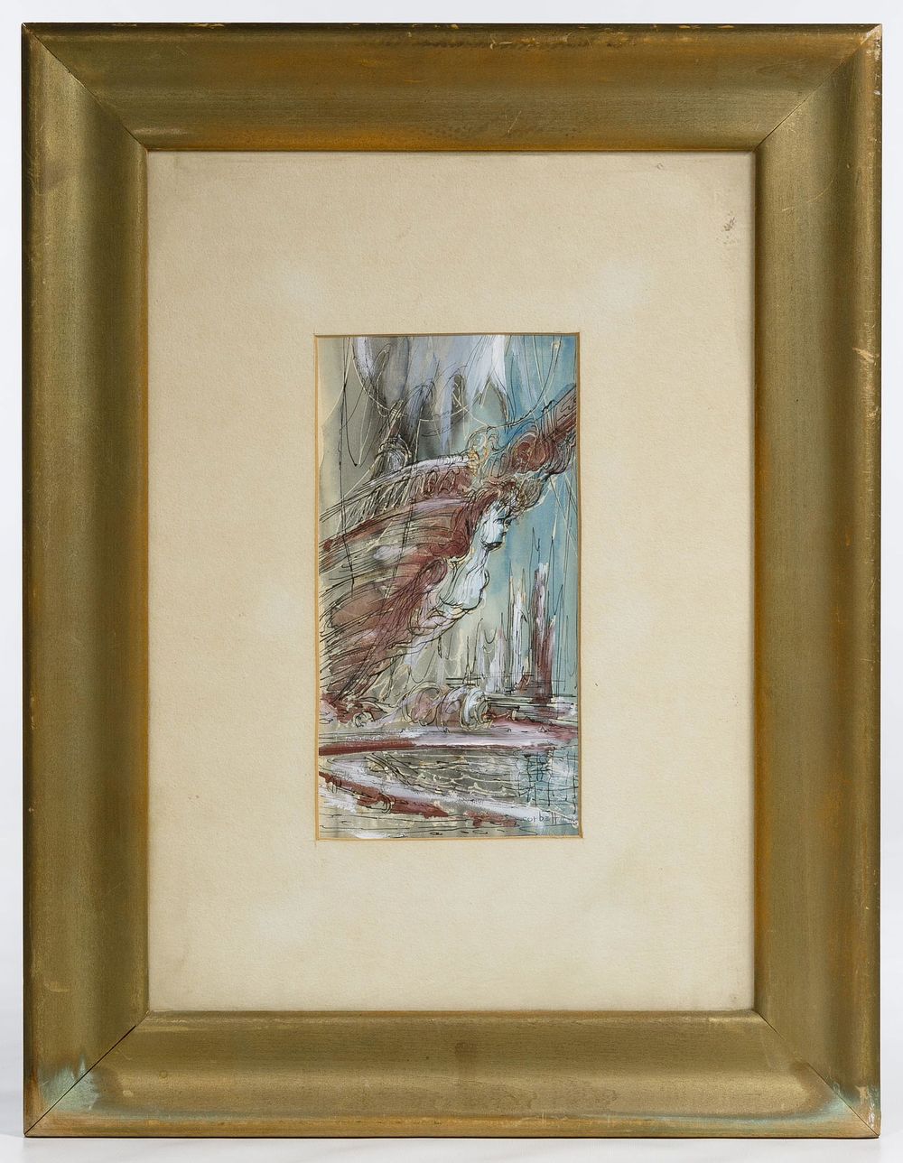 Lot 385: (Attributed to) Edward Corbett (American, 1919-1971)