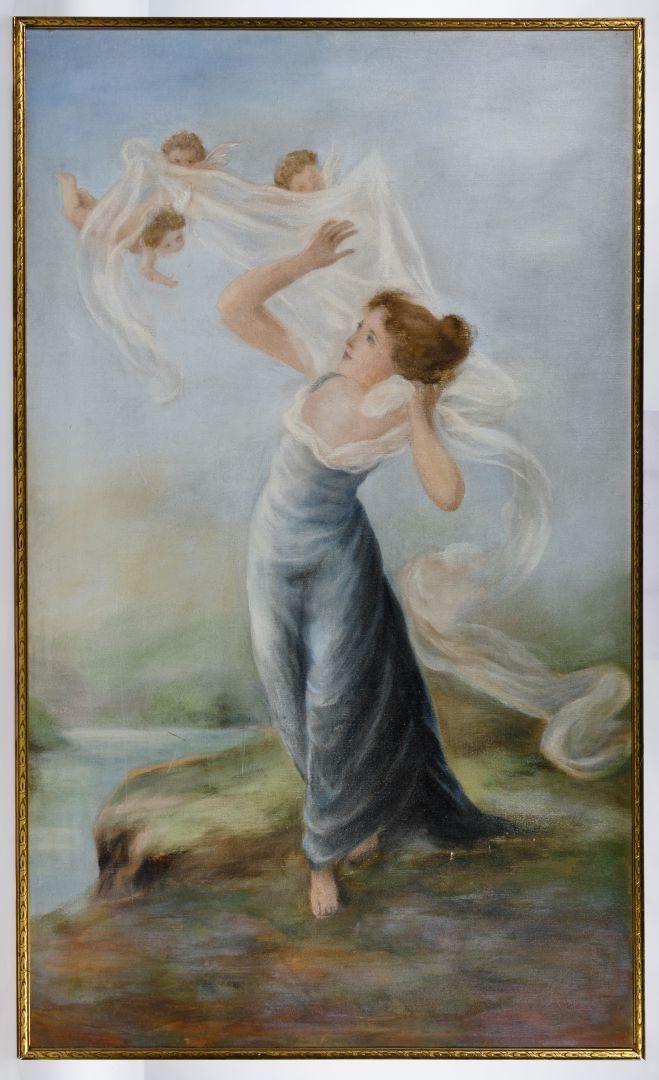 Lot 419: Unknown Artist (European, Early 20th Century) Oil on