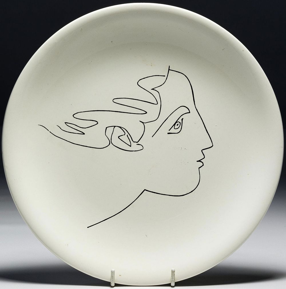 Lot 440: Pablo Picasso for Salins Ceramic Plate