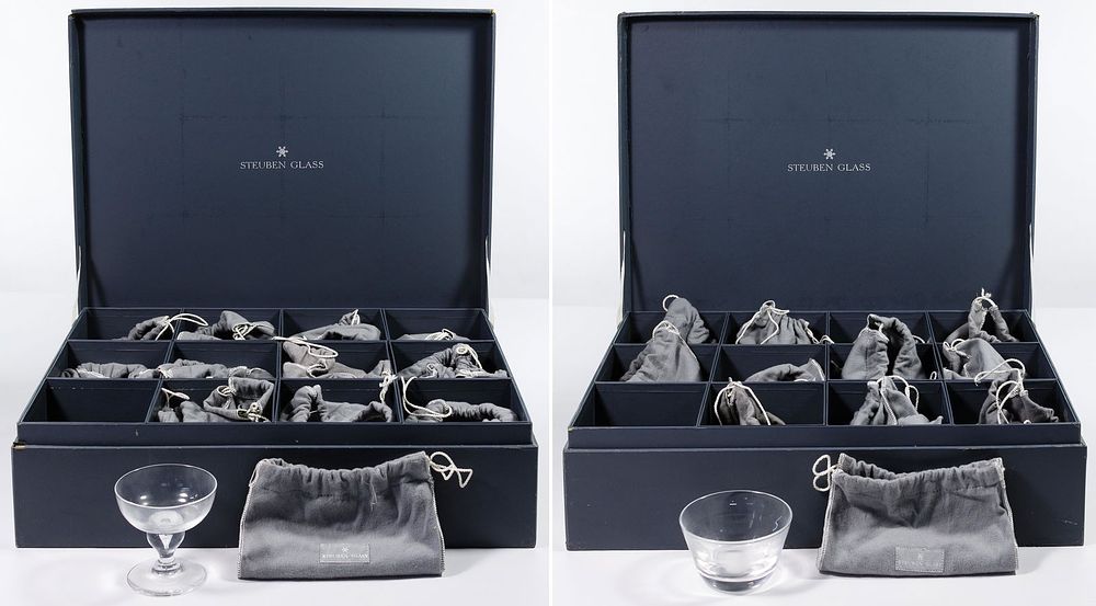 Lot 452: Steuben Crystal Assortment