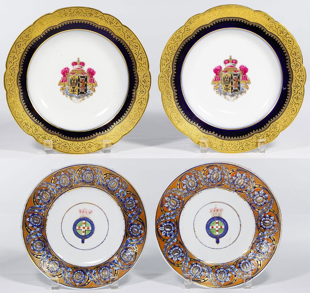 Lot 473: Royal Armorial China Assortment