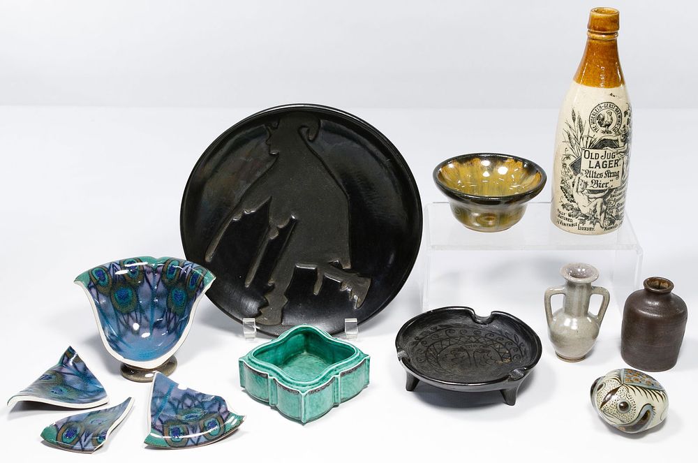 Lot 480: Signed Pottery Assortment
