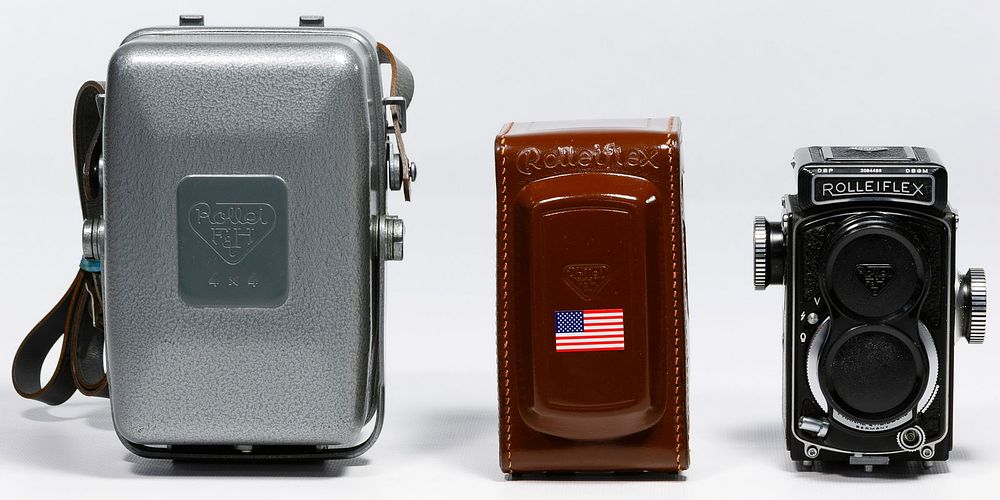 Lot 540: Rolleiflex DBP DBGM Synchro-Compur Mini Franke &