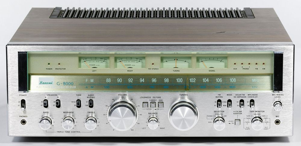 Lot 542: Sansui G-8000 Stereo Receiver