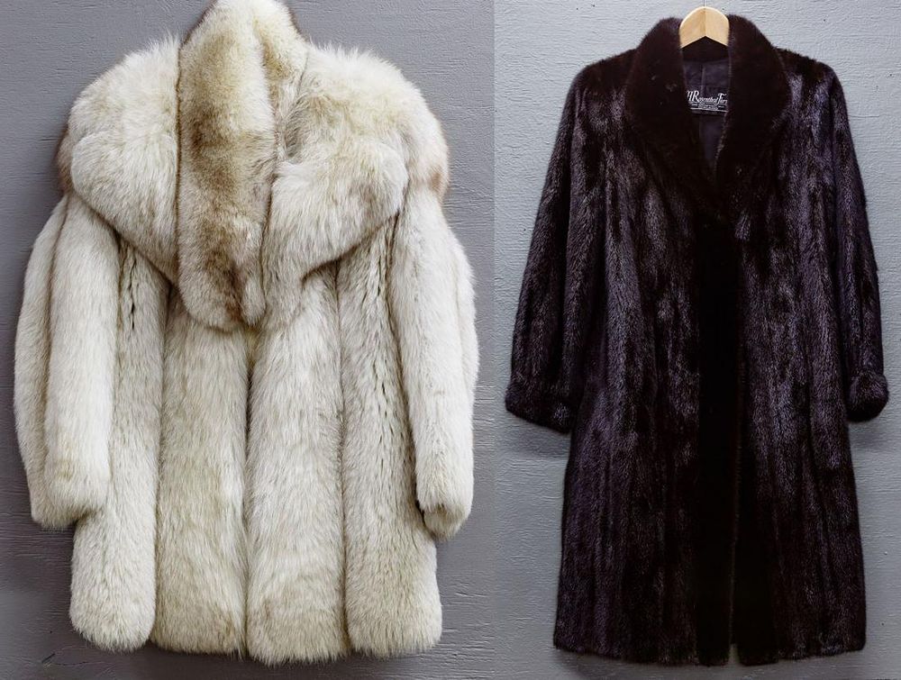 Lot 548: Silver Fox Jacket and Fur Assortment