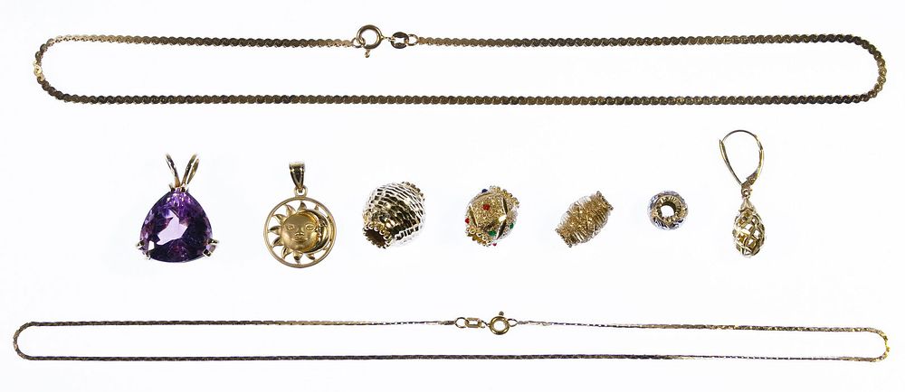 Lot 156: 14k Gold Jewelry Assortment