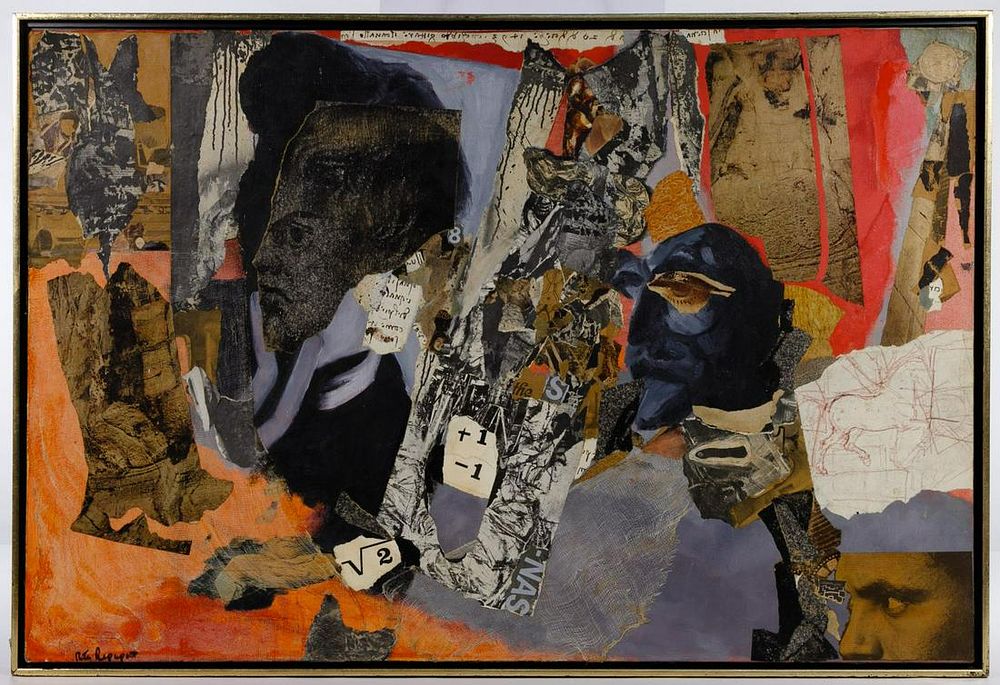 Lot 181: Rita Rapaport (American, 1918-2003) Mixed Media on