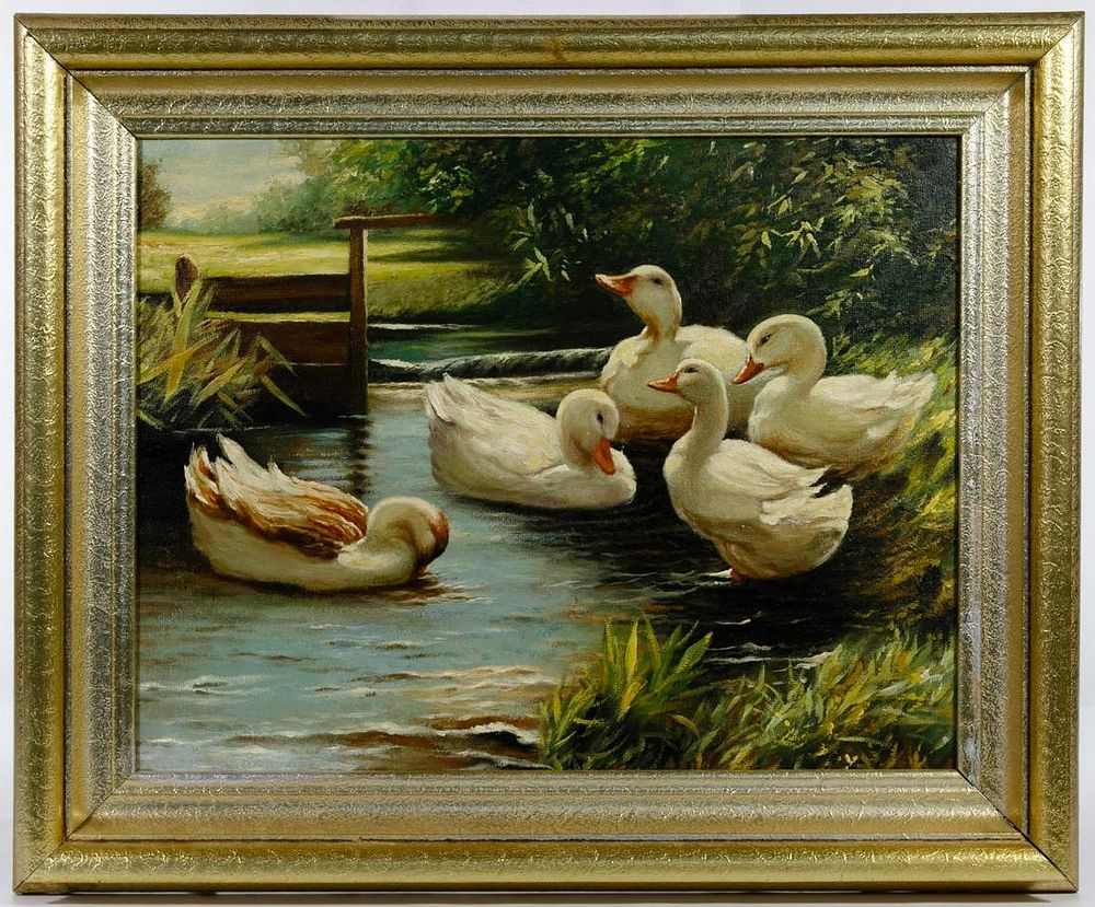 Lot 184: Unknown Artist (American, 20th Century) Oil on Board