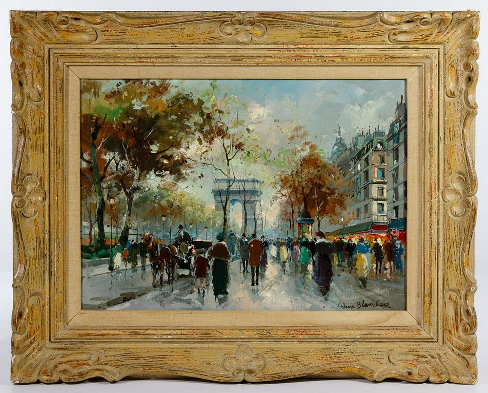 Lot 189: Antoine Blanchard (French, 1910-1988) "Arc de Triomphe"
